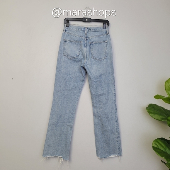 AGOLDE Mid Rise Relaxed Boot in Curio - Picture 6 of 7